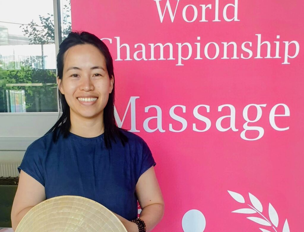 Relaxed, 4e au Championnat du monde de massage